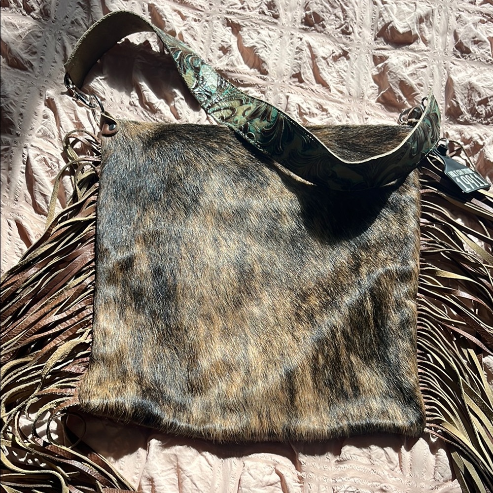 Holy Cow Couture Outlaw Purse with Fringe
